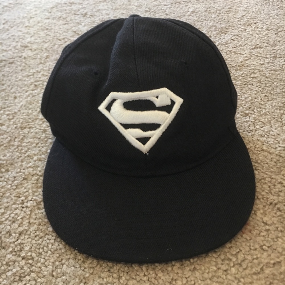 Jinx Black And White Superman SnapBack